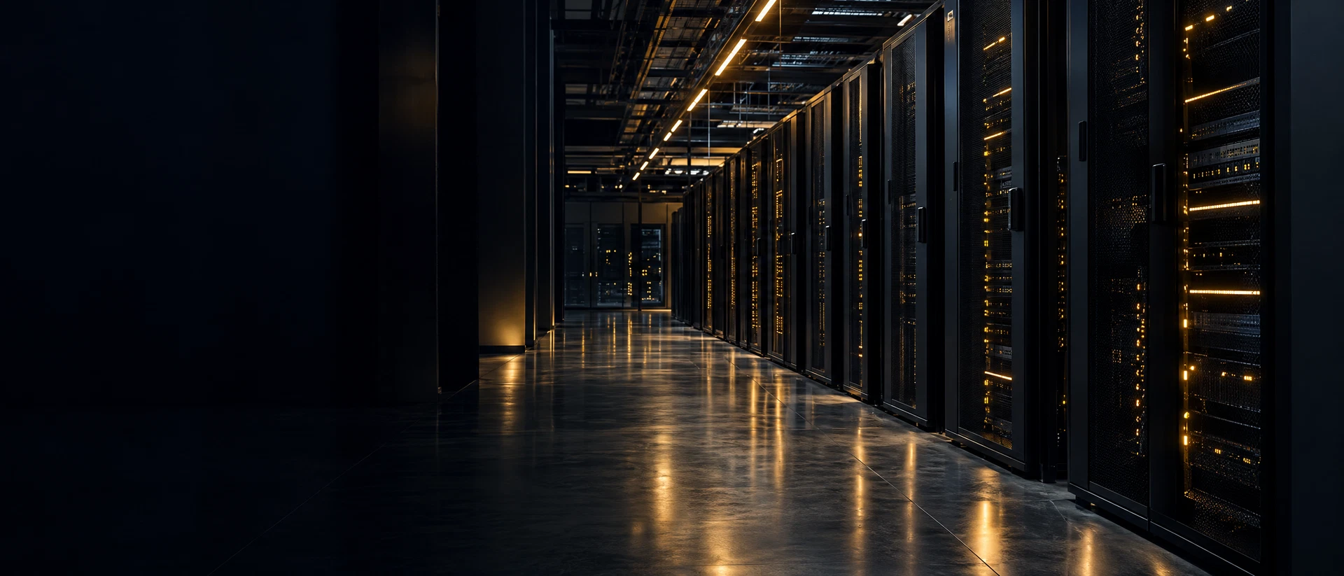 Illustrative modern data centre with resilient server infrastructure